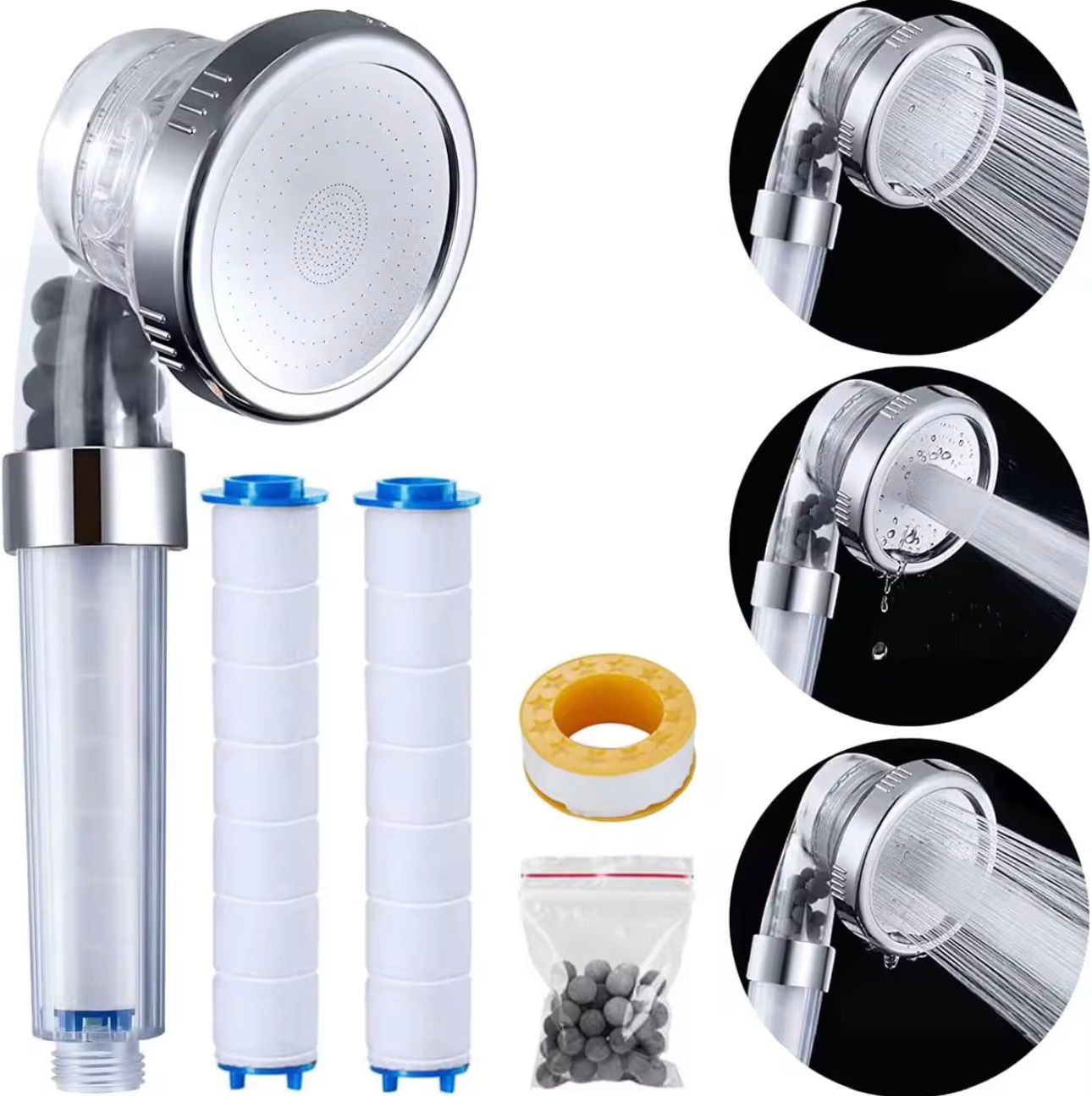 High  Quality Filtered  Shower Head – Clean Water for Healthy Skin & Hair