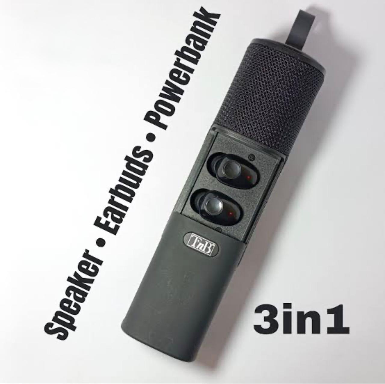 TNB TREBLE 3-IN-1 AIR BUDS,WIRELESS SPEAKER AND POWER BANK
