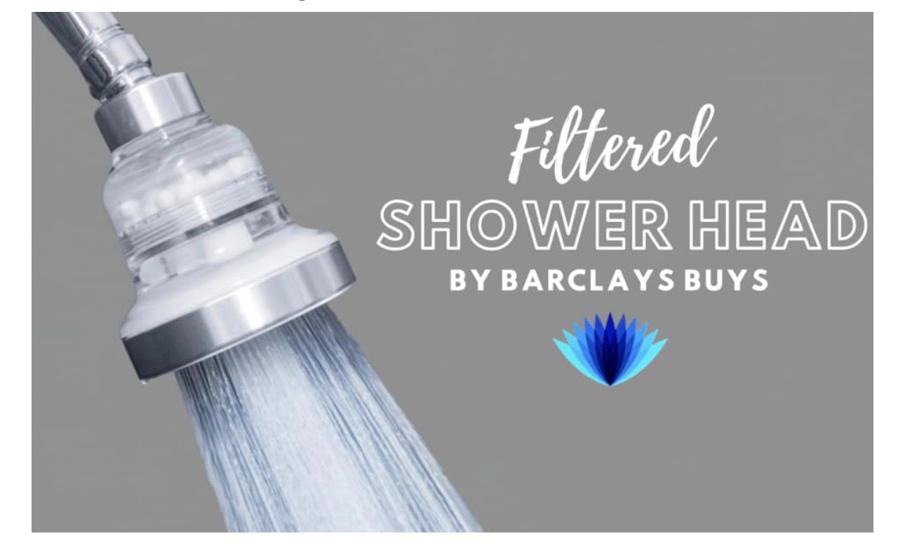 High  Quality Filtered  Shower Head – Clean Water for Healthy Skin & Hair